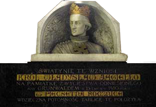 Popiersie króla Władysława Jagiełły