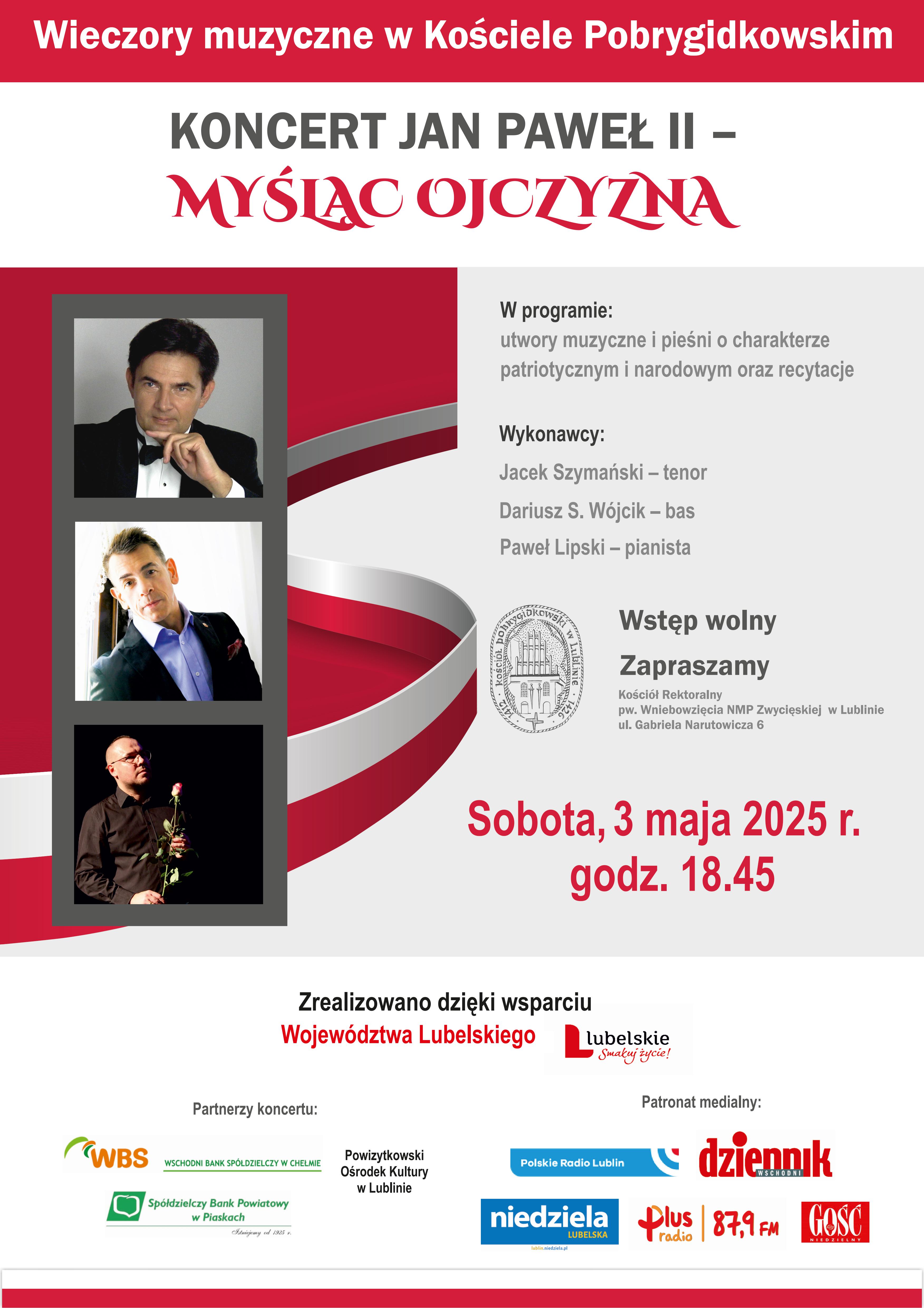 plakat 3 maja zmiany 30.04.2025